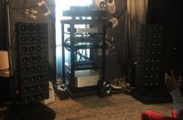 AXPONA 2018/4- USA -STABI M+4POINT 9+ CAR 50+ HRT 8th stack loudspeakers